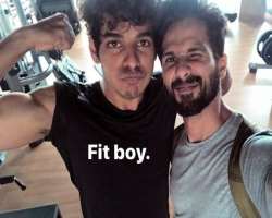 He is a fitness freak just like his brother Shahid Kapoor.